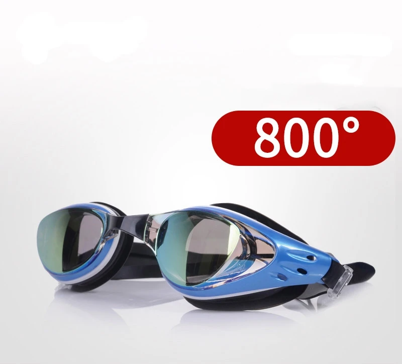 Adults Anti-fog UV Protectio Myopia Waterproof Adjustable Silicone Swim Glasses Professional Water Sports Surfing Beach Goggles