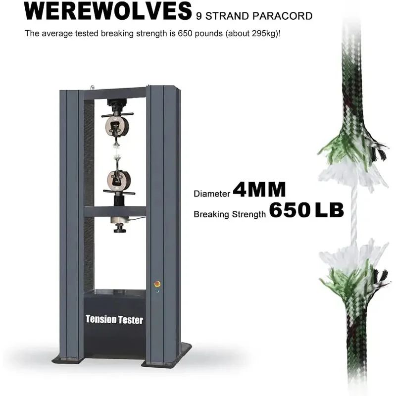 50M 9-Strand Tactical Paracord Rope 5