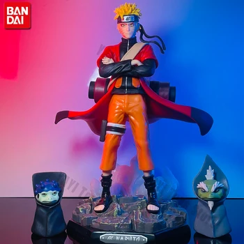 Hot Uzumaki Naruto Naruto Sage Action Anime Figures PVC Toys Shippuden Collector Figurine  Brinquedos Model Doll Figure 1