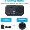 Alarm Clock FM Radio with Dual USB Charger LED Digital Alarm Clock  Home Decoration Snooze Table Desktop Sleep Timer Speaker 6