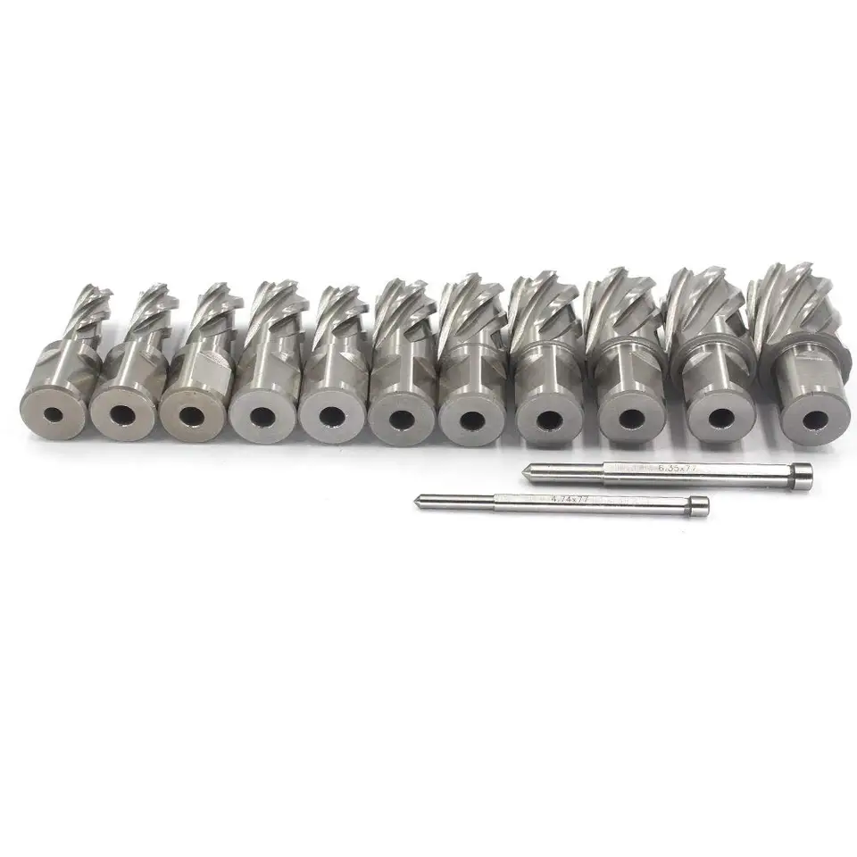 S&F STEAD & FAST Annular Cutter Set 13 Pcs, Cutting Depth 2" Cutting Diameter 7/16 - View #9