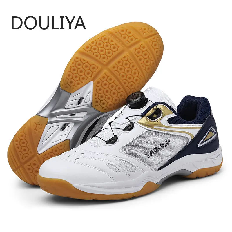 Professional Table Tennis Shoes Badminton Competition Training Sneakers Sports Women Pickleball Athletics Footwear Squash