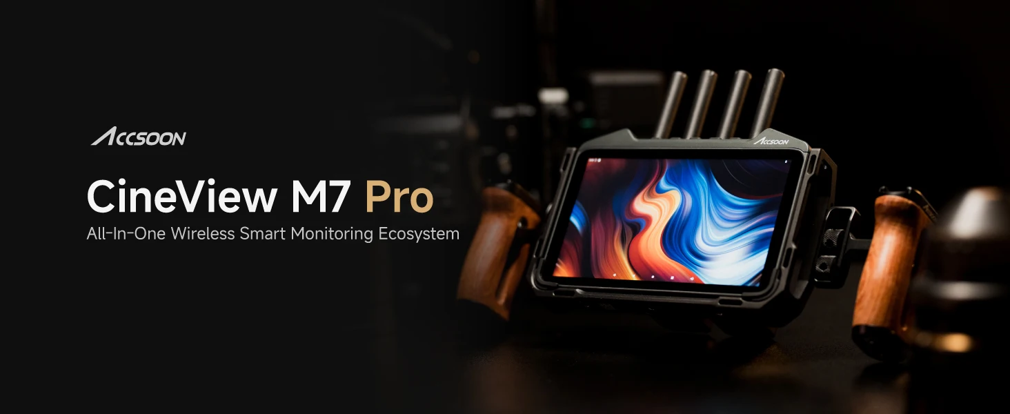 Accsoon CineView M7 Pro 7 Inch Touchscreen Monitor with Wireless Video Receiver