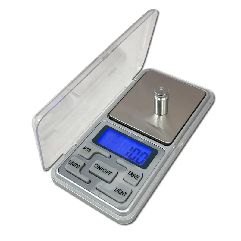 American Weigh Scales Portable Pocket Weight Scale Digital Backlit LCD  Display One-Touch Calibration 100g x 0.01g