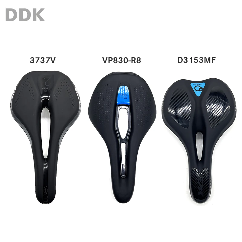 Description Picture 2 of itemDDK Bicycle Saddle Cushion Hollow Bike Saddle Comfortable Road Bike Saddle Ergonomic Design Mtb Saddle Steel Bow Seat Cushion