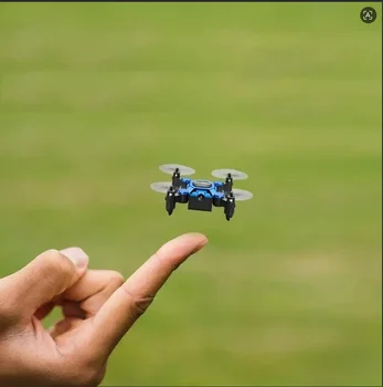 Mini Drone Pieghevole, Velivolo Telecomandato, Quadricottero per Fotografia Aerea, Giocattolo, Piccolo, Elicottero Antiurto