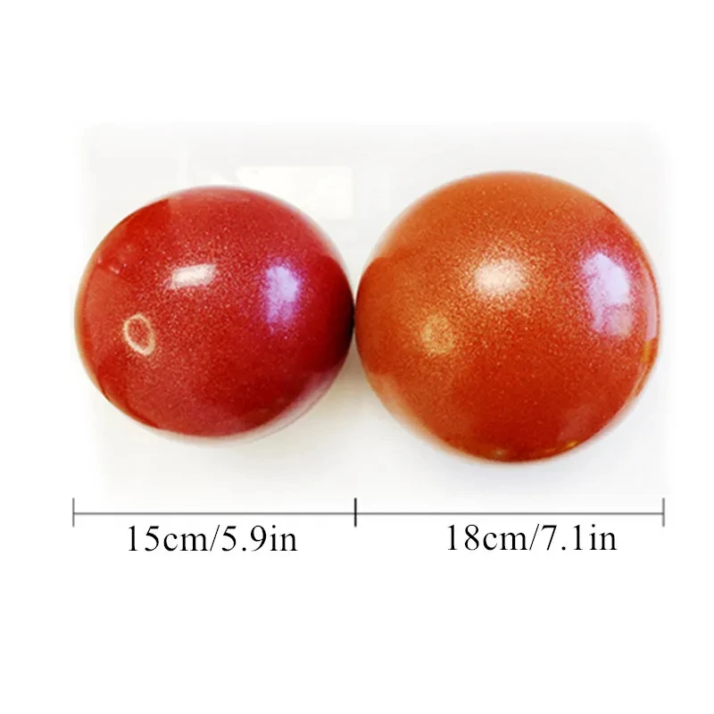 15/18cm Explosion-Proof Girl Gymnastics Ball Training Kids Dance Practice Exercise Competition Rhythmic Gymnastics Ball gymnastics ball