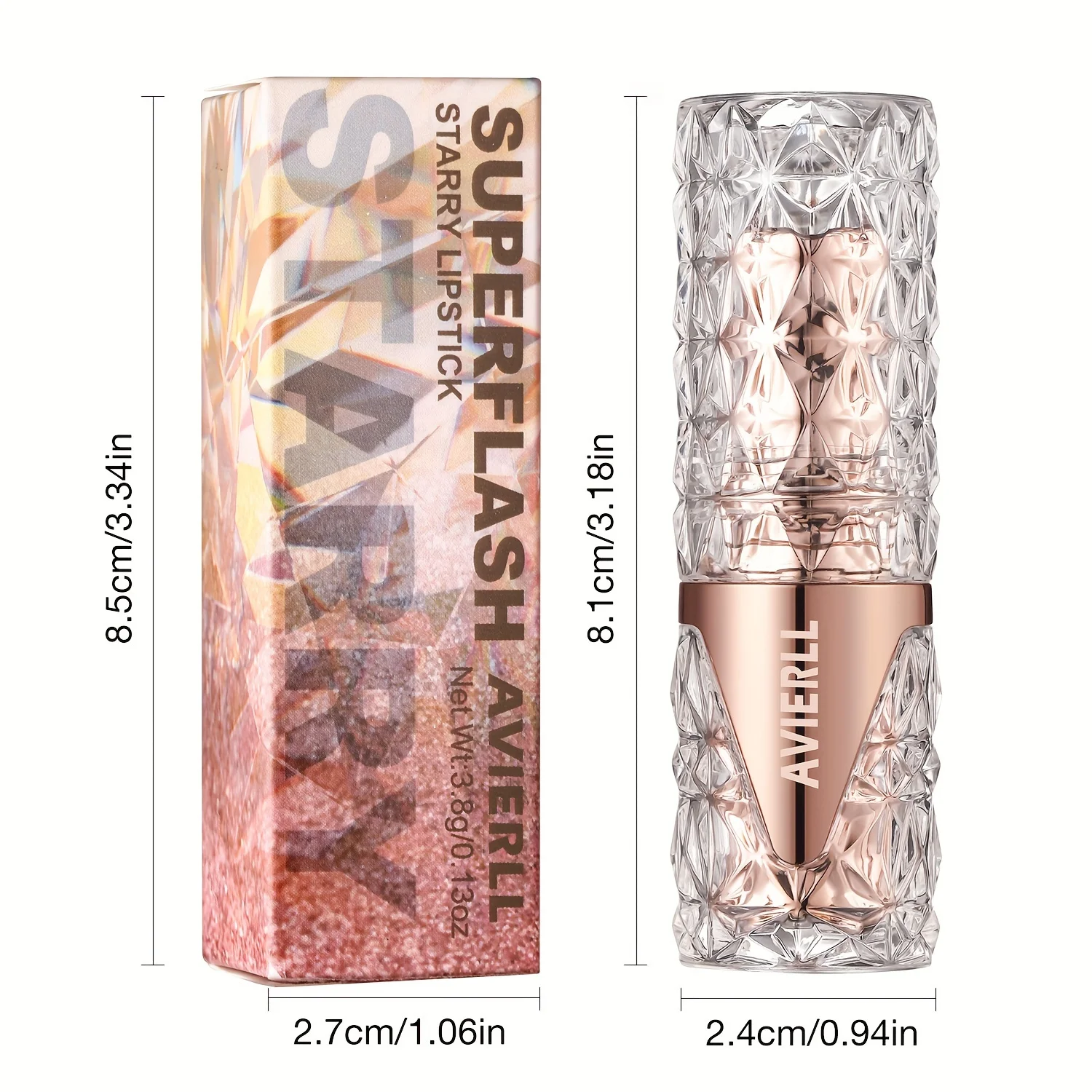 6 Colors 3 in 1 Pearlescent Sparkling Lipstick Matte Glitter Waterproof Long Lasting Pearl Shine Lip Gloss Shimmer Sexy Makeup 6