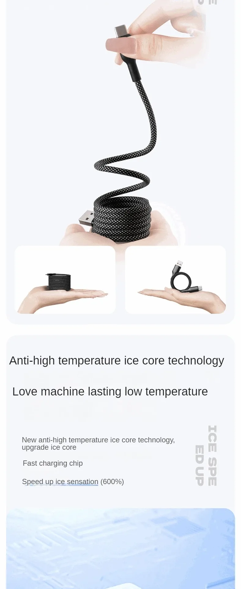 Magnetic TYPE-C Cable