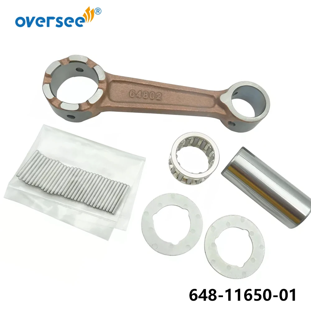 648-11650 Connecting Rod Kit For Yamaha Outboard Motor 2T 25HP 648 Model 648-11650-00;648-11650-01