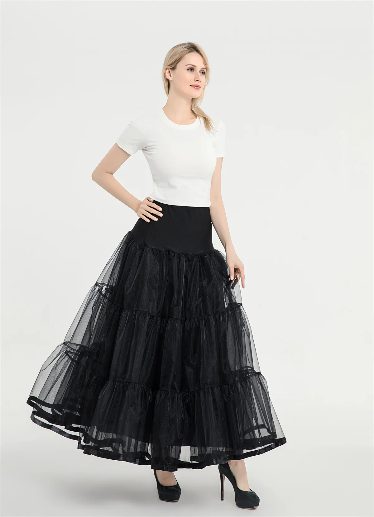 Jupe taille élastique grandeur 38 marque C&A 100% coton | Kaufen auf