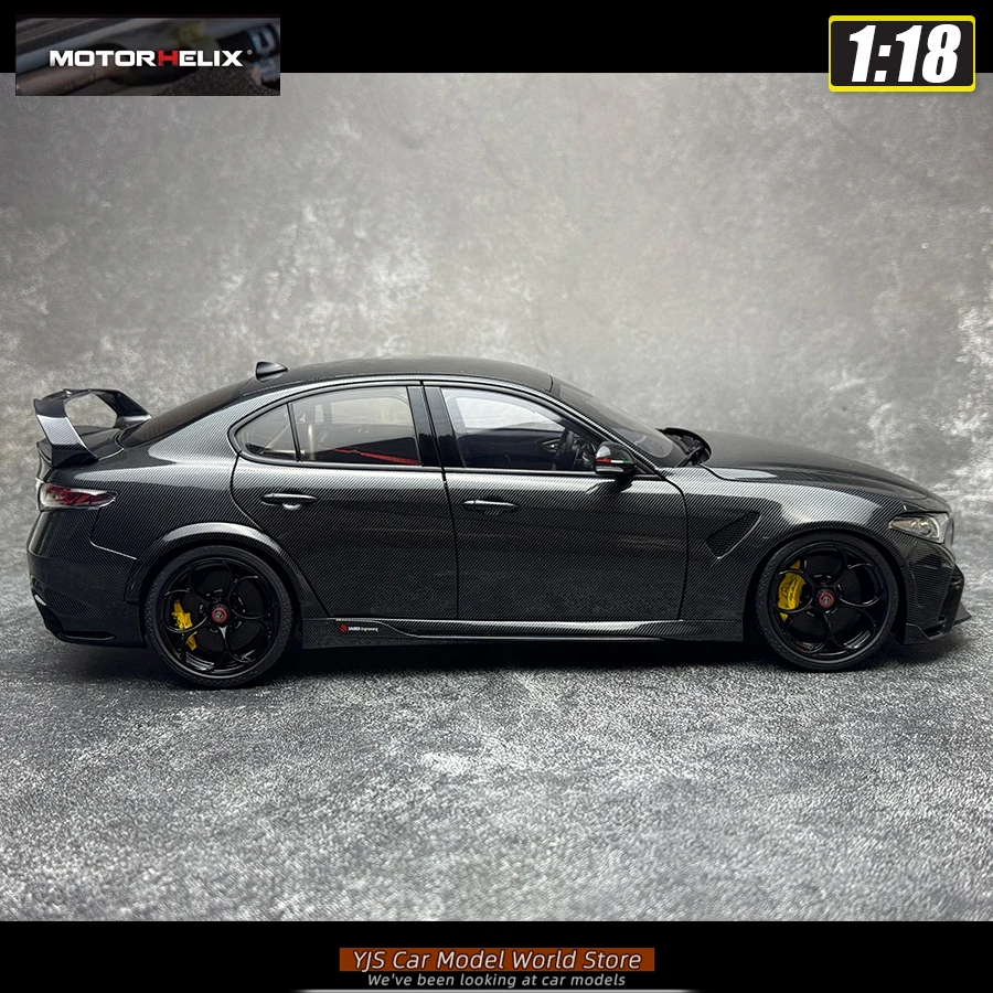 MOTORHELIX 1/18 scale New Alfa Romeo Giulia GTAm Car model Metal