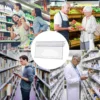 30Pcs Price Tag Display Holders Glass Supermarket Retail Shelf Card Slot Pharmacy Label Holder Clear Label Holders Sign Display 3