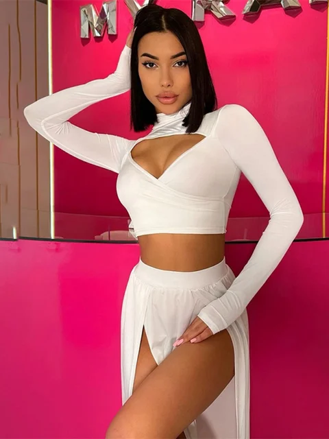 Christina Hollow Out Long Sleeve Top 6