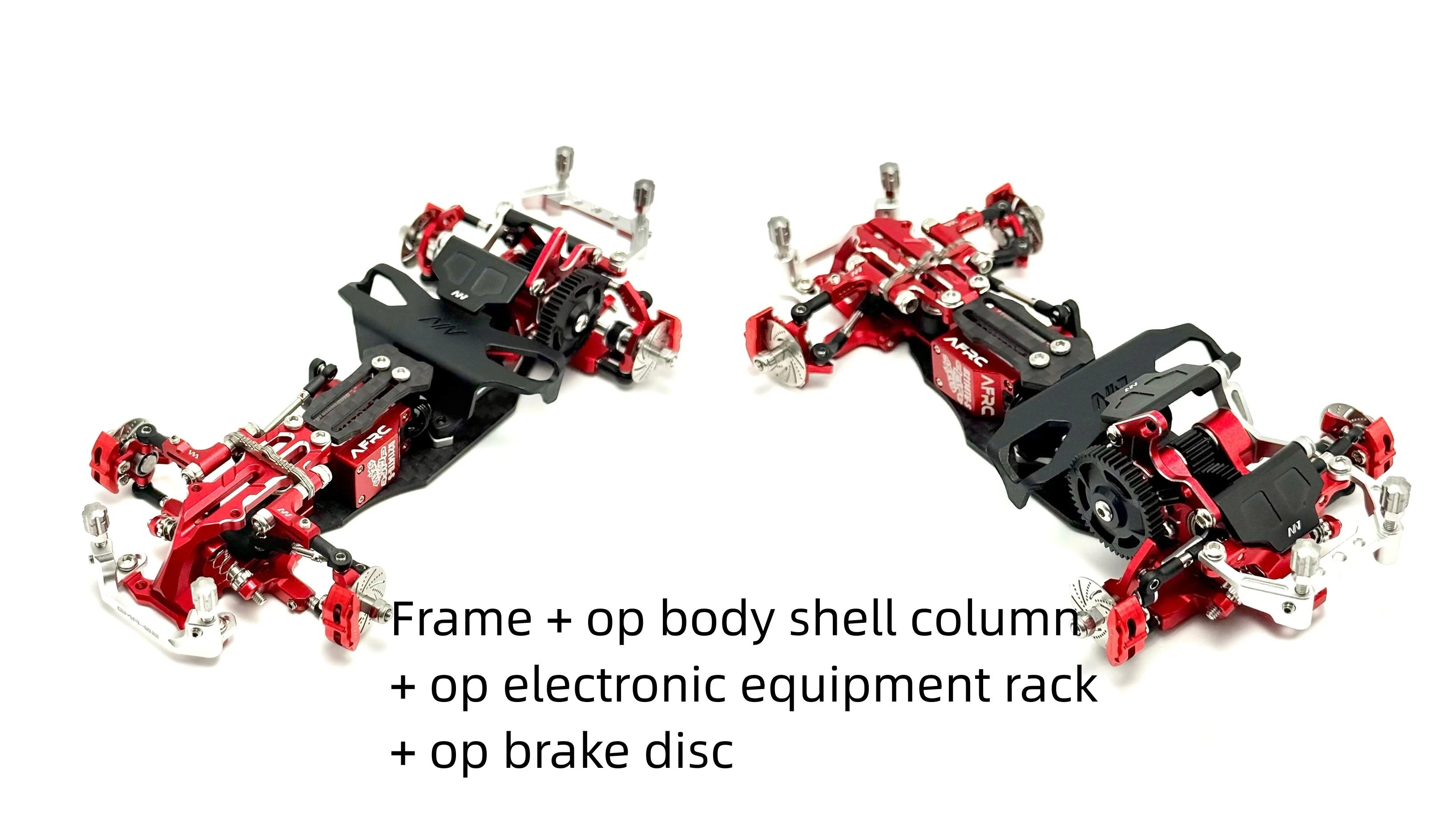 Voiture RC 4x4 Tout Terrain - Kit Pièces Détachées Couleurs