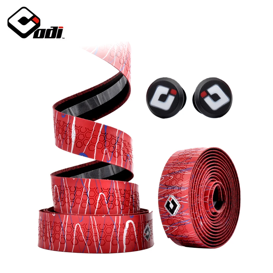 ODI Road Bike Handlebar Tapes Ultralight durable Soft PU Silica gel Anti Slip Bicycle colourful