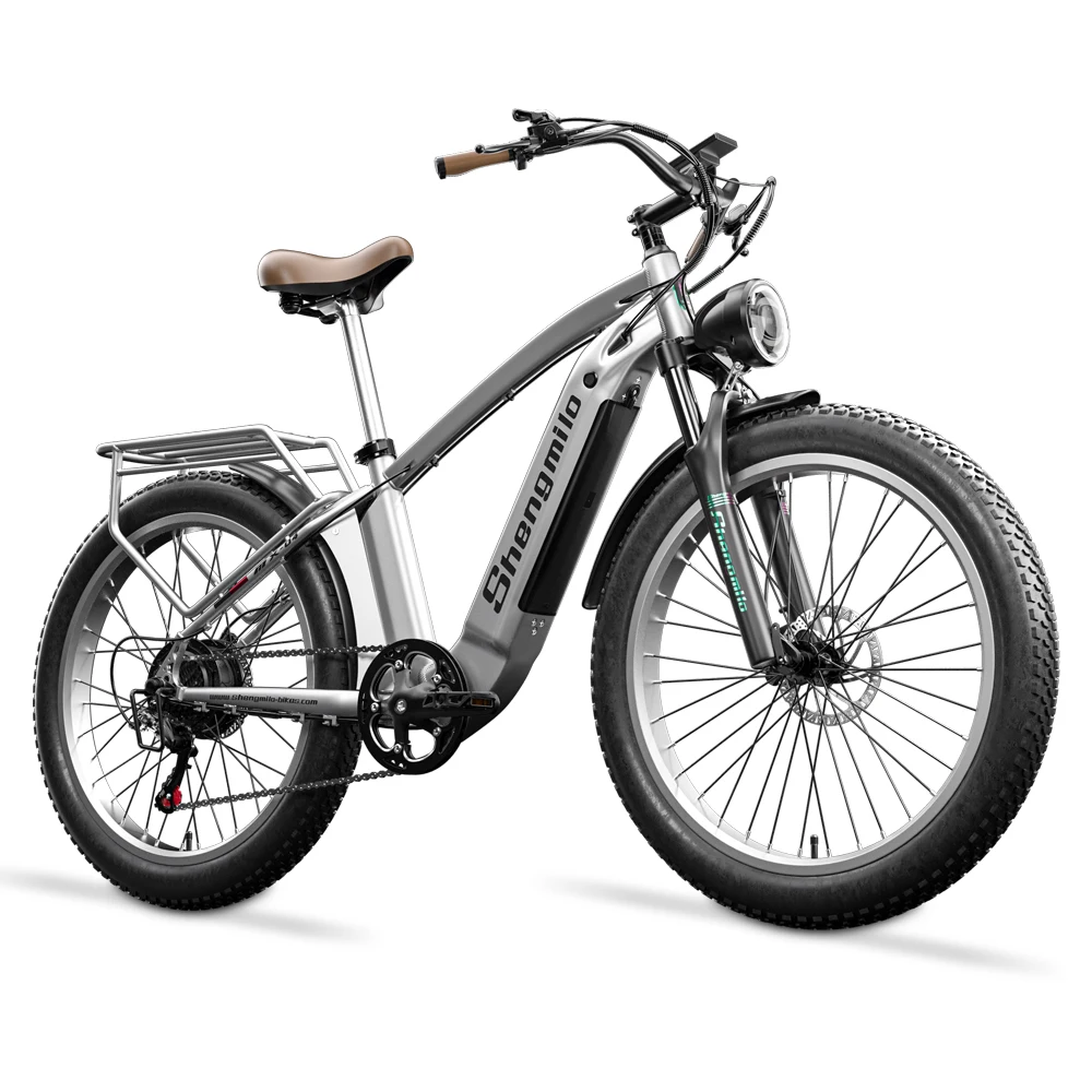 

Shengmilo Electric Bike 500W Bafang Motor 3.0 Fat Tire 48V15ah Fat Bike Mountain Bike Adult Electric Bike