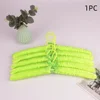 1PC Satin Padded Clothes Hanger Silk Wrapped Coat Rack Wrinkle Non-slip Coat Hanger Dress Clothes Sponge Hanger 6