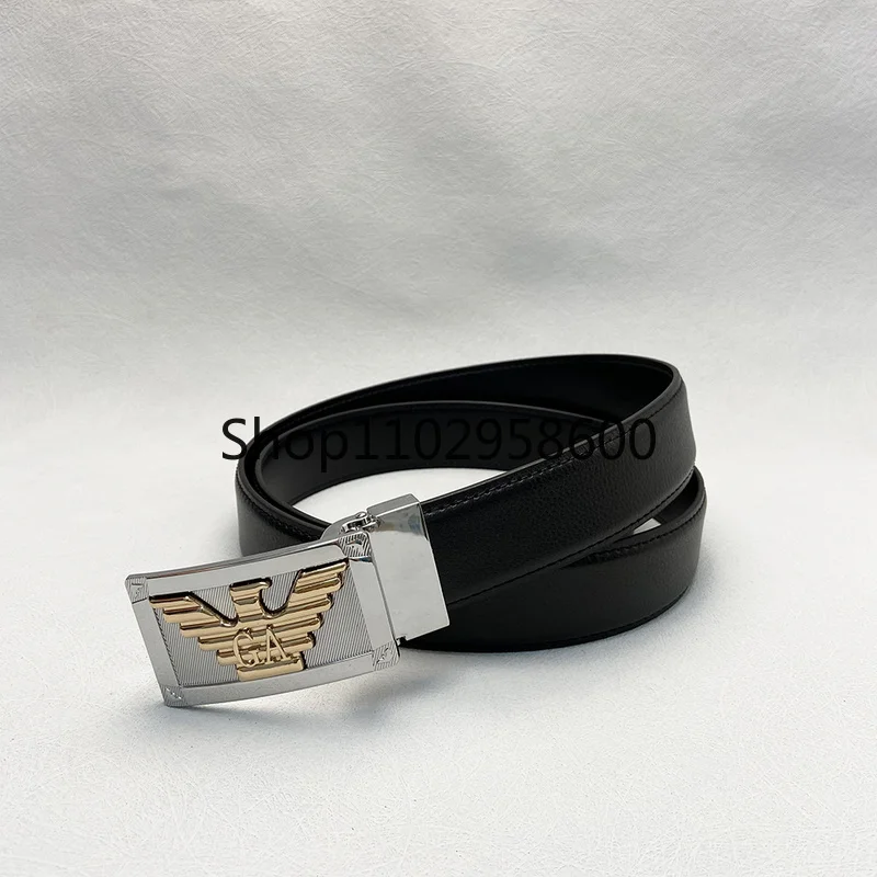 

NEW With box Fashion Classic Men Designers Belts Womens Mens Casual Letter Smooth Buckle Belt A005