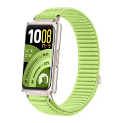 Nylon Sports Watchband - Smart Replacement Strap Accessories - Huawei Band 11pro (Bud green)