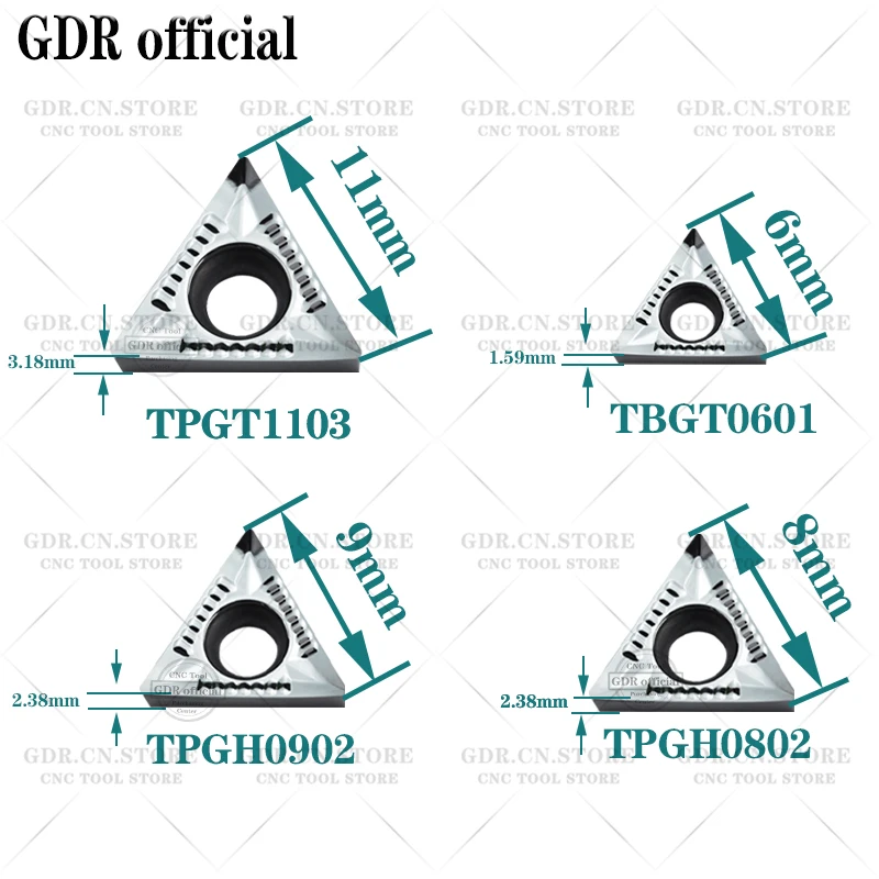 TCGT TPGH0602 TPGH0902 TCGT1102 TPGH1103 TPGH0802 TPGH TBGT EWN NBJ16 EWN carbide inserts blade Aluminum Turning Metal carbide carbide inserts