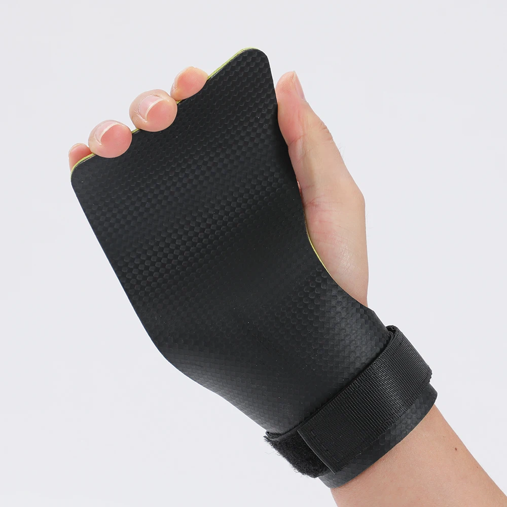Kevlar Rubber NO-hole Hand Grips for Crossfit Pull-ups Cross Training Gymnastics WODS Palm Protector A Pair hand grips