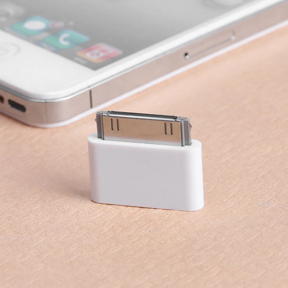 마이크로 USB-30 핀 충전기 변환기 어댑터, 암 마이크로 USB-수 호환, 아이폰 4 4S 3G 3GS 충전기 어댑터, 1-3 개