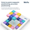 MoYu Magnetic Number Sliding Puzzle Game 3x3 4x4 5x5 Huarong Road Board Math Game Digital Slide Jigsaw Puzzle Toy Kids Gifts 4