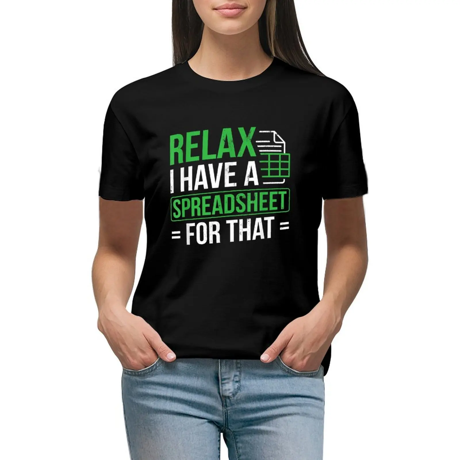 

lax i have sprceads T-shirt Female clothing cute clothes funny plus size t shirts for Women loose fit