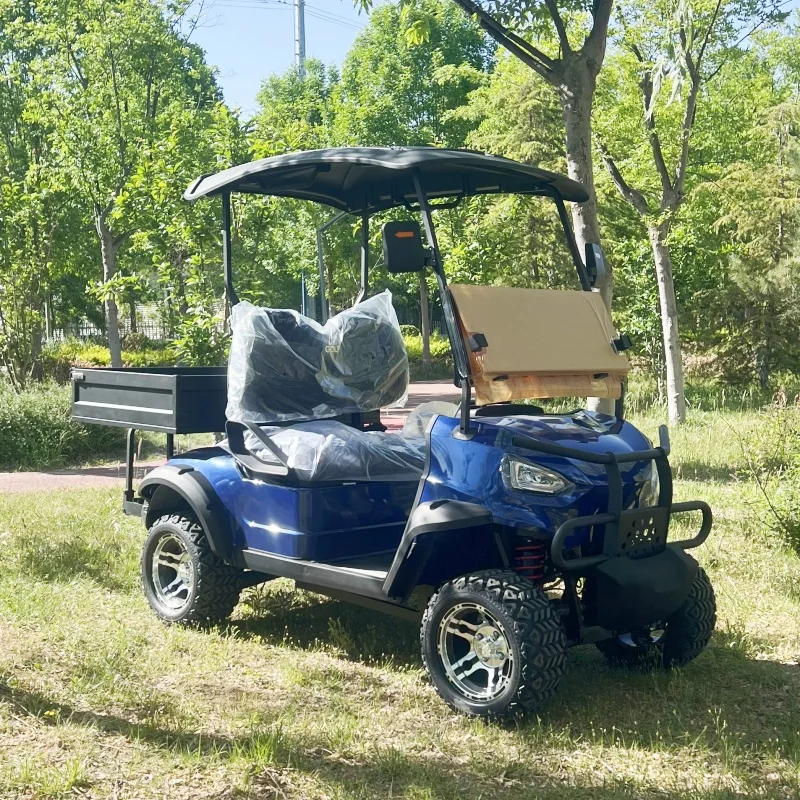 

2024 New Arrival Buggy For Sale Electric Buggy Golf Utility Vehicle Truck With Cargo Box 48V 60v 72v Electric Golf Cart