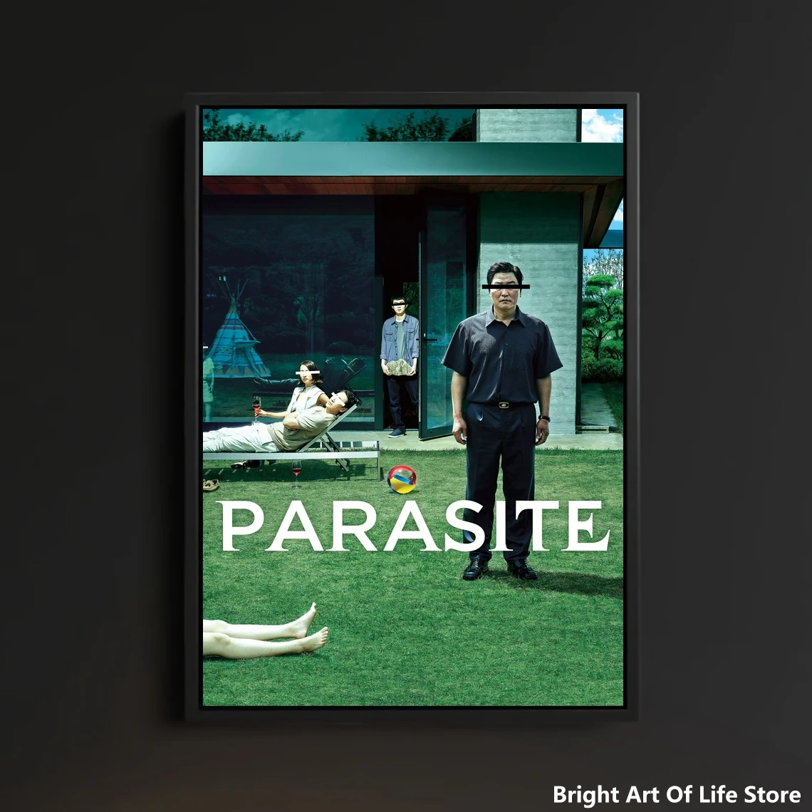 

Parasite (2019) Movie Poster Star Actor Art Cover Canvas Print Decorative Painting (No Frame)