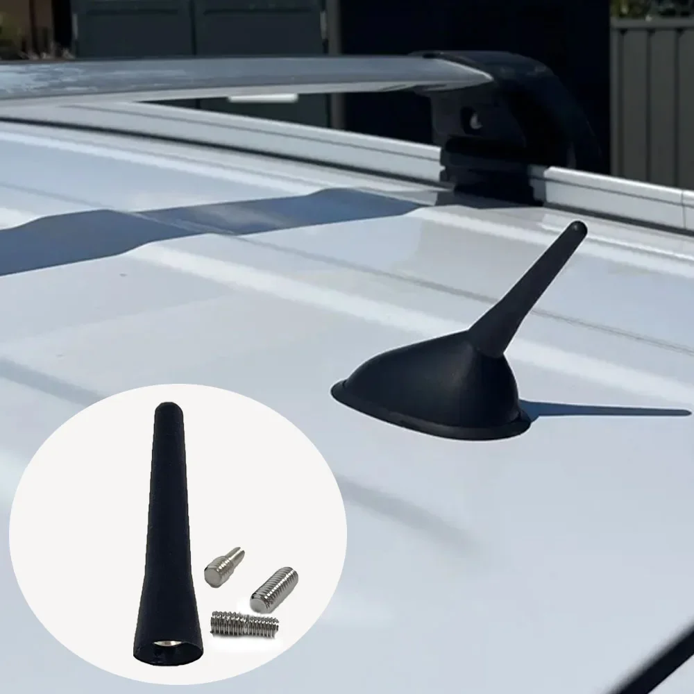 Radio Roof Mount FM AM DAB 6.5cm Length Auto Universal with Screws Car Antenna Mini Short Car Accessories