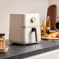 Midea 220V Air Fryer Household 4.2L Multifunctional Non-turning Electric Fryer French Fries Machine Oil-free Fryer 2