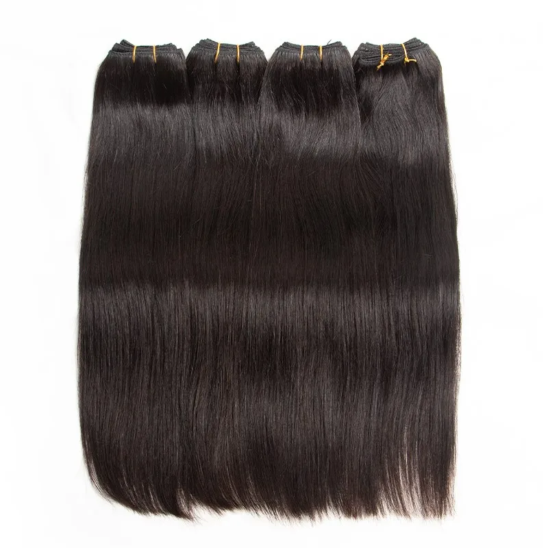 Human hair extensions hair extensions Straight Human Hair Bundles Brazilian Weave 12-24 inch 50g/Bundle