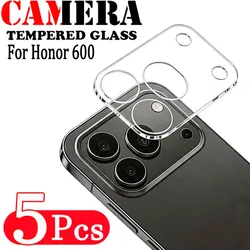 5 - Pack Full Coverage 3D Camera Lens Protector Glass - Tempered glass (Honor 600)