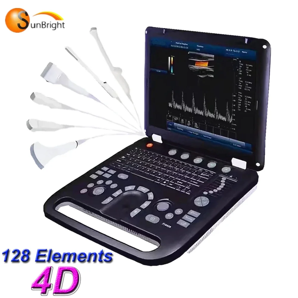 Doppler Portatile A Colori Ce Sun-906B, Qualità Ecografo M5 M7 M9