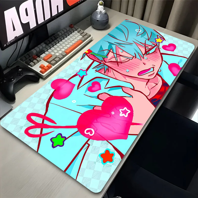 Mouse Pad Pc Gamer Cabinet Keyboard Desk Mat Alien Stage Anime Mousepad Gaming Accessories Computer Large Table Mice Soft Carpet 5