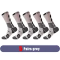 5 Pairs grey