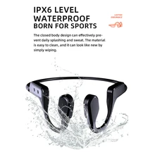 

Bone Conduction Bluetooth Headsets Open Wireless Sports Earphone Stereo Sweatband Microphone For Running