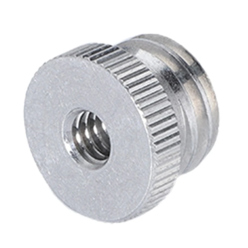 

5/8-Inch Male to 1/4-Inch Female Mic Screw Adapter Smooth Surface for Mic Microphone Stand Tripod Stand