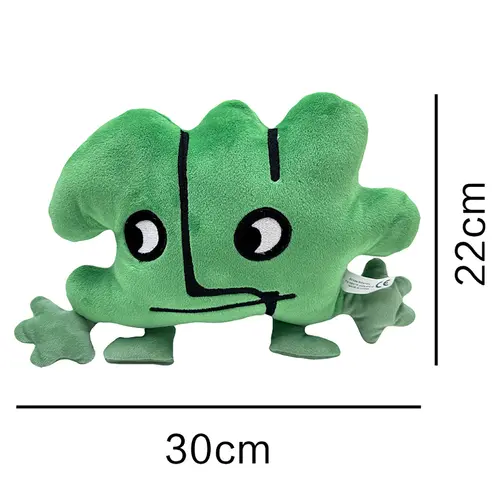 Bfdi Plushie Battle for Dream Island Plush Toy Four Ten Fourteen Stuffed Animal Leafy Firey Coiny Bubble Cake Lollipop Kids Gift - Image 12