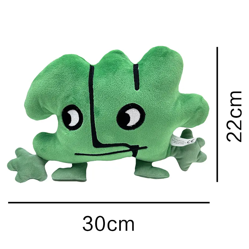 Bfdi Plushie Battle for Dream Island Plush Toy Four Ten Fourteen Stuffed Animal Leafy Firey Coiny Bubble Cake Lollipop Kids Gift - Image 12