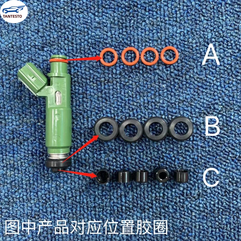 

For Toyota Corolla 1.8 Fuel Injector Rubber Ring Sealing 1ZZ Engine