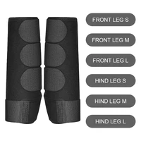 2pcs/set Horse Leg Wraps Shock Absorbing Horse Leg Protectors Tendon Protection Horse Leggings Equestrian Horse Racing Equipment 2