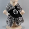 New Style Hand Knitted Real Natural Rex Rabbit Fur Scarf Women Winter Warm Rex Rabbit Fur Scarves Lady Soft Real Fur Neckerchief 3