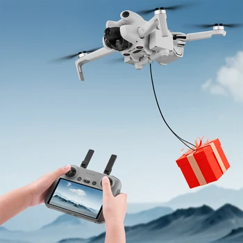 Lanciatore di droni Esca da pesca Regalo di nozze Sistema di gocce d'aria Drone Sistema di lancio di gocce d'aria per accessori drone DJI Mini 4 Pro