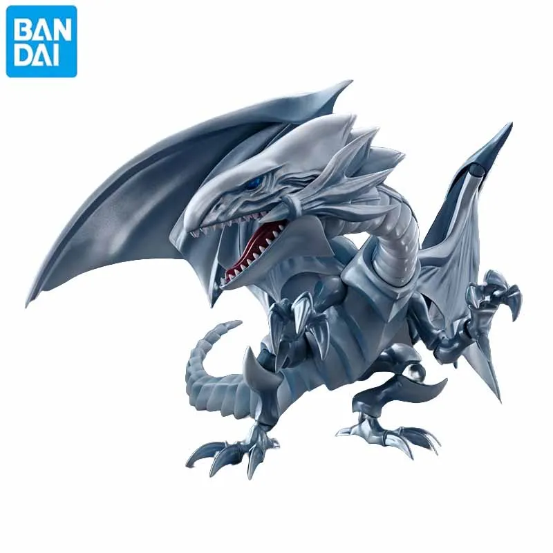

BANDAI New Original Genuine Children toys Blue-Eyes White Dragon Duel Monsters SHM In Stock Anime & Manga Gifts Model Toys
