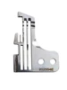 Sewing Machine Parts 202554E Line 4 Trimming Machine Over Sealing Machine Parts Needle Plate Feed Dog Gauge Set Suitable PEGASUS 2