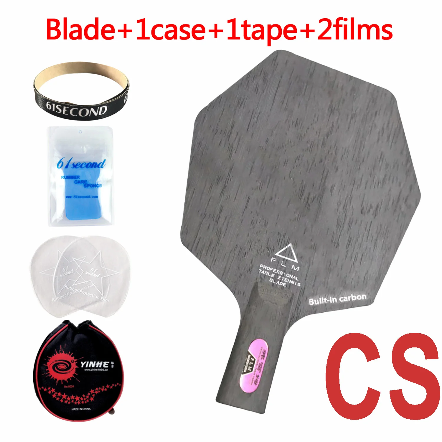 FLM CYBERSHAPE CARBON Table Tennis Blade Cyber Shape Carbon Racket