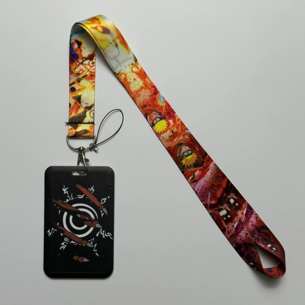 Großhandel Anime Kreditkarte Haut Lanyards Schlüssel Neck Strap Karte Abzeichen Schlüsselanhänger Lanyard Schlüsselhalter DIY Hängen Seil Schlüsselanhänger – Detail 9